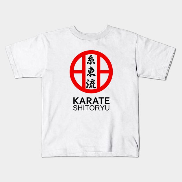 Karate Shitoryu Kids T-Shirt by juyodesign